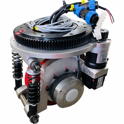 200mm Dubbele de wielen Industriële Wielen van de Steun elektrische aandrijving voor AGV Robot